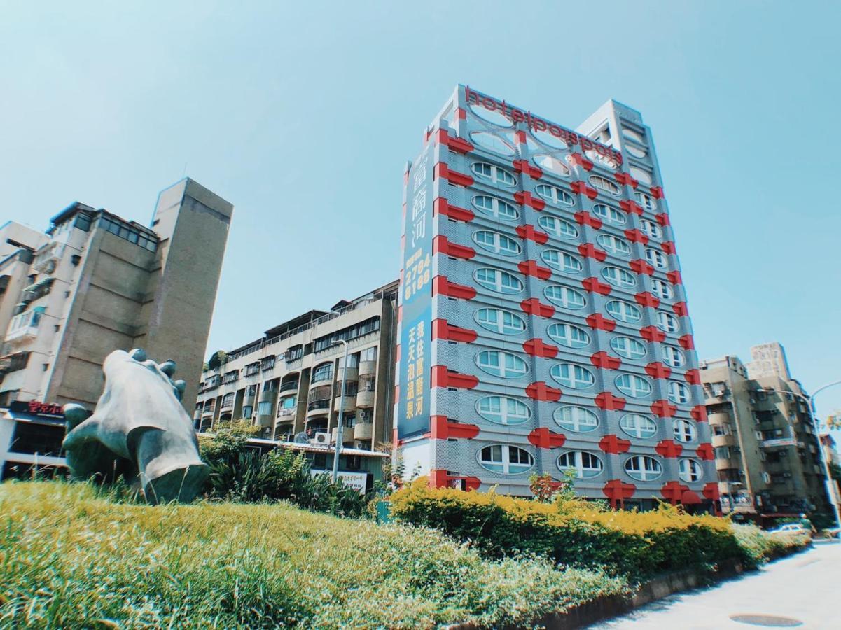 Hotelpoispois Taipei Exteriör bild